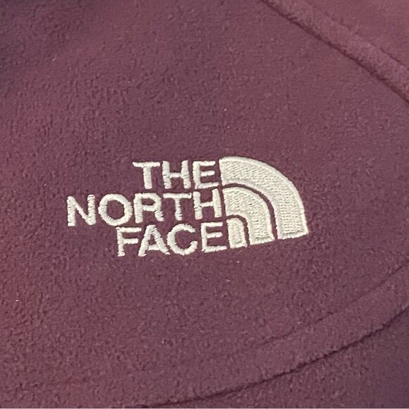 The North Face Purple Suede Fleece Zipper Windwall Jacket, size M - Picture 6 of 10